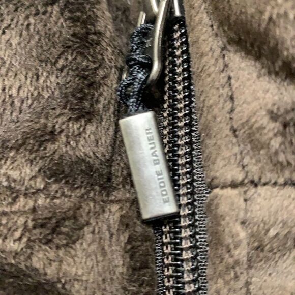 Womens Eddie Bauer Premium Goose‎ Down Velour Puffer Vest - Picture 4 of 8